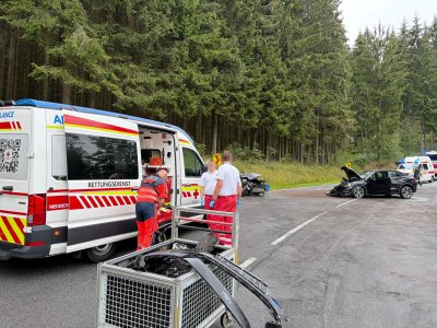 Jihočeští letečtí záchranáři zasahovali v Rakousku: Rychlá pomoc bez ohledu na hranice